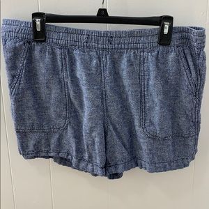 Chambray shorts